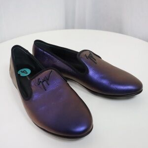 GIUSEPPE ZANOTTI Iridescent Loafers | NEW